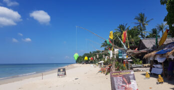 Les bars et restaurants de la Plage de Klong Khong – île de Koh Lanta